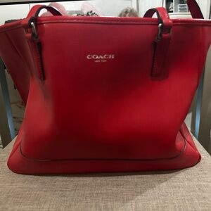 Coach Red Women's Bag